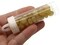 20 grams 9mm x 6mm Yellow Rondelle Czech Glass Beads - John Beads Vials